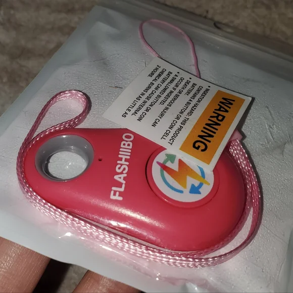 5 for $20 | NWT Flashiibo Pink Fob NFC Tag Emulator - Picture 3 of 3